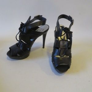 Jessica Simpson Black Strappy Sandals